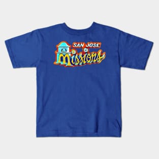 San Jose Missions Baseball Kids T-Shirt